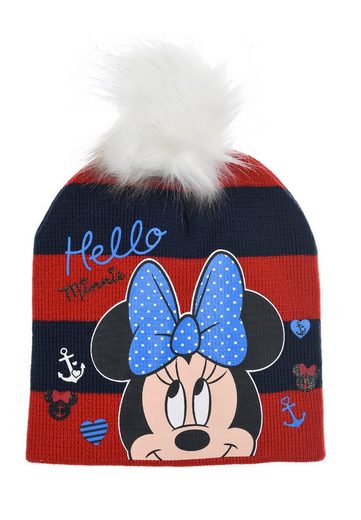 DISNEY MINNIE MOUSE Bommelmütze Baby Mädchen Winter-Mütze mehr Kauf eins, bekomm eins gratis