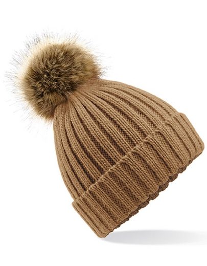 BEECHFIELD® Bommelmütze Damen Wintermütze Mütze Strickmütze Abnehmbarer Bommel mehr Wochenangebot