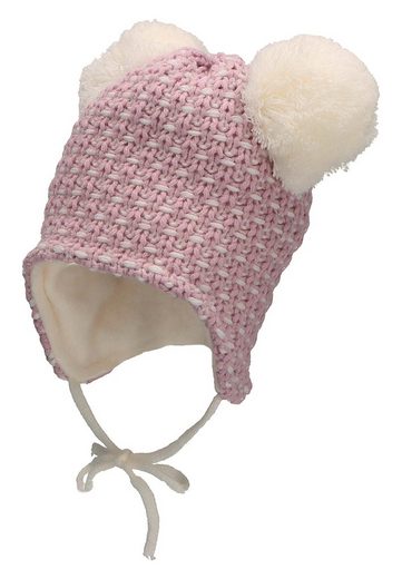 STERNTALER® Strickmütze Bommelmütze Struktur 1-St mehr Fabrikladen