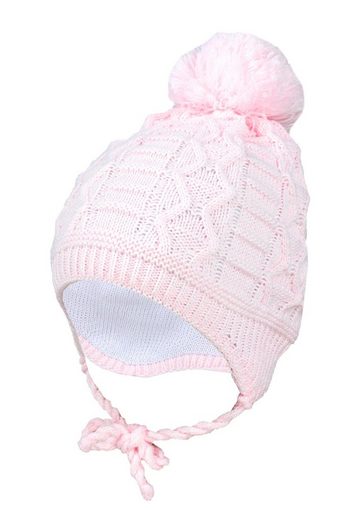 TUPTAM Strickmütze TupTam Baby Winter Mütze Strickmütze zum Binden mehr Black Friday Preise