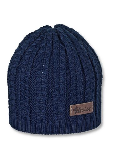STERNTALER® Strickmütze Strickmütze (1-St., Wintermütze Strick Zopfmuster ideal für kalte Tage) Mütze mit Merinowollanteil und kleinem Zopfmuster mehr Angebote
