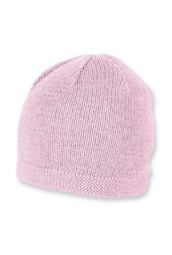 STERNTALER® Strickmütze OCS Strickmütze (1-St., Wintermütze gefütterte und ideal für kalte Tage) Strick Beanie Kinder aus weicher Baumwolle unifarben mehr Flash Sale