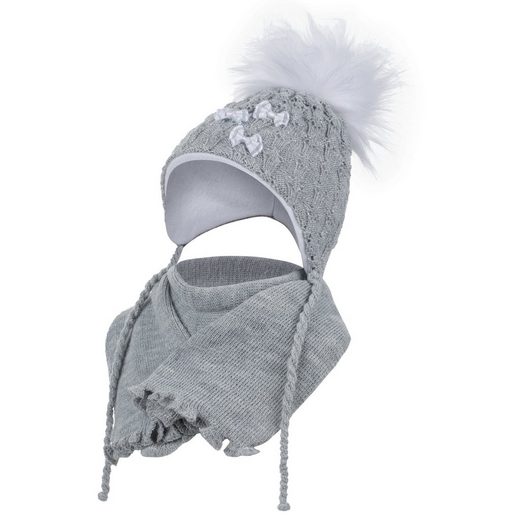 SMARILLA Mütze & Schal Strickmütze Bindemütze Wintermütze Babymütze Strickschal Bindebänder mehr Große Rabatte
