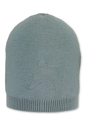 STERNTALER® Strickmütze GOTS Strickmütze 1-St., Kinder Strickmütze mit eingestricktem Stern ideal für den Winter) Wintermütze Baby gefüttert mit Baumwollfleece (Bio mehr Tägliche Deals