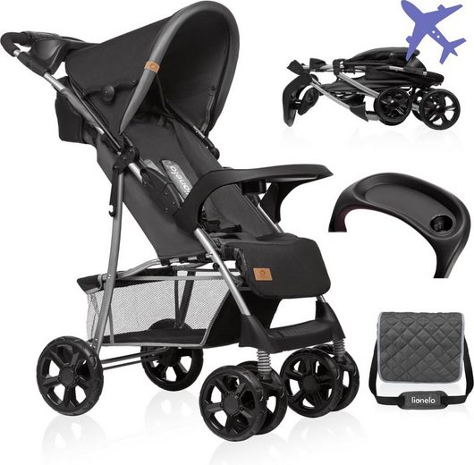 LIONELO Kinder-Buggy Emma Tasche Leicht SGS i EN Bis 15kg mehr Günstiger Verkauf