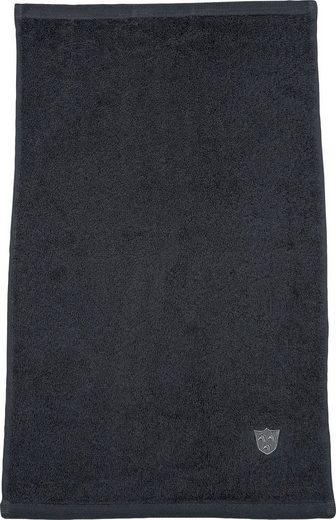 ROSS Gästehandtücher Vita Frottier (6-St), Bestickung ROSS-Emblem mehr Räumungsverkauf