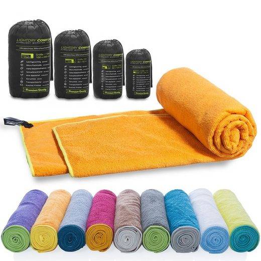 LIGHTDRY Reisehandtuch Backpack Mikrofaser Sporthandtuch Sport, Strand & Badehandtuch mehr 2025