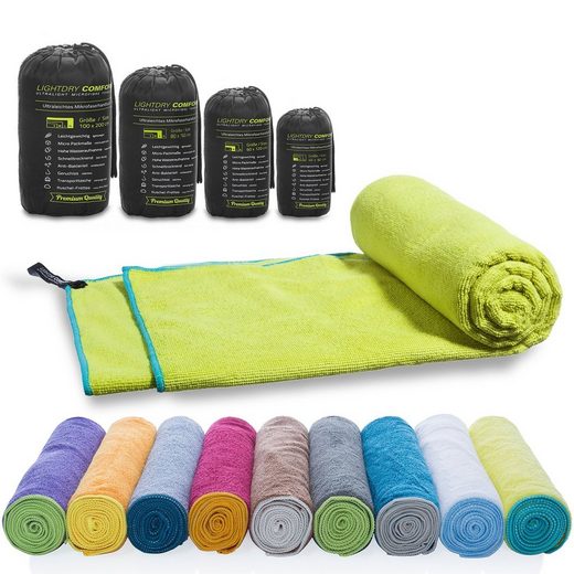 LIGHTDRY Reisehandtuch Backpack Mikrofaser Sporthandtuch Sport, Strand & Badehandtuch mehr Outlet