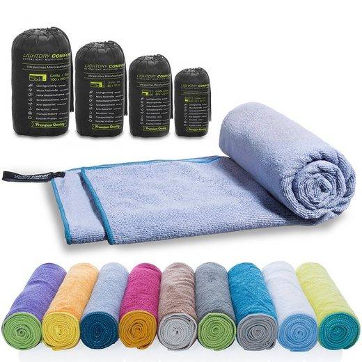 LIGHTDRY Reisehandtuch Backpack Mikrofaser Sporthandtuch Sport, Strand & Badehandtuch mehr Outlet