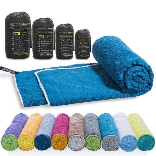 LIGHTDRY Reisehandtuch Backpack Mikrofaser Sporthandtuch Sport, Strand & Badehandtuch mehr Outlet