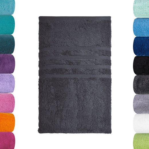 LAVEA Badetuch Bali 100x150cm aus 100% Bio-Baumwolle, einzigartig weiches Badetuch mit 500 g/m² (1-St), hochwertiges und nachhaltiges Premium Strandtuch – saugstarke Faser mehr Jubiläumsangebot