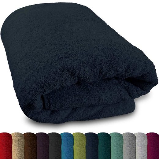 LANUDO Badetücher Lanudo® Saunahandtuch "Maxi Line" 100x200 cm div. Farben 100% Baumwolle (1-St) mehr Kostenloser Versand