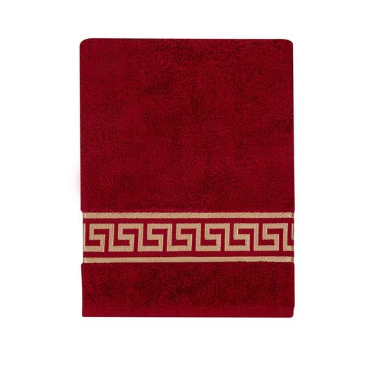 BELLE ARTI Handtücher Luxus Mäander Gästetücher Badetücher Duschtücher Saunatücher in Set (1-St), schwarz, weiss, beige, rot, gold, 100% Baumwolle, Frottee, eingestickt mehr VIP-Rabatte