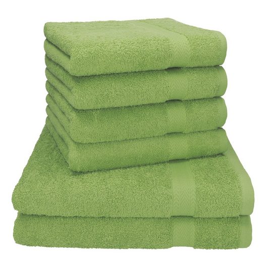 BETZ Handtuch Set Betz PREMIUM Handtuch-Set -6 teiliges Handtücher-Set-100% Baumwolle 100% Baumwolle, (6-tlg) mehr Riesige Ersparnisse