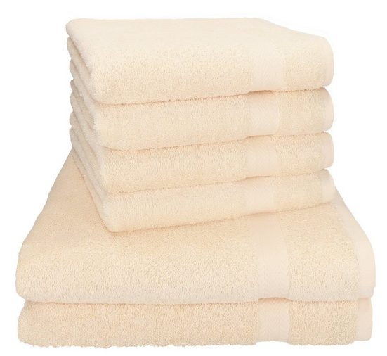 BETZ Handtuch Set Betz PREMIUM Handtuch-Set -6 teiliges Handtücher-Set-100% Baumwolle 100% Baumwolle, (6-tlg) mehr Sonderangebot der Fabrik
