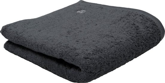 ROSS Duschtuch Vita Frottier (1-St), Bestickung ROSS-Emblem mehr Exklusivangebot