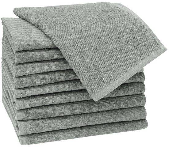 ZOLLNER Gästehandtücher Walkfrottier (10-St), 30 x 50 cm, 100% Baumwolle, vom Hotelwäschespezialisten mehr Zeitlich begrenztes Angebot