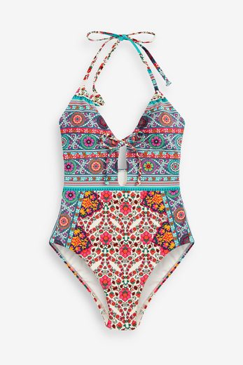 NEXT Badeanzug Bauchformender Neckholder-Badeanzug 1-St mehr Blitzangebot