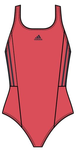 ADIDAS PERFORMANCE Badeanzug 3S MID SUIT 1-St mehr Letzte 3 Tage