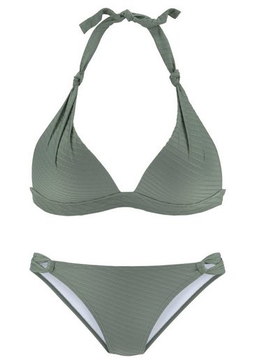 S.OLIVER Triangel-Bikini Cho mit Zierknoten mehr Zeitbegrenzte Promotion
