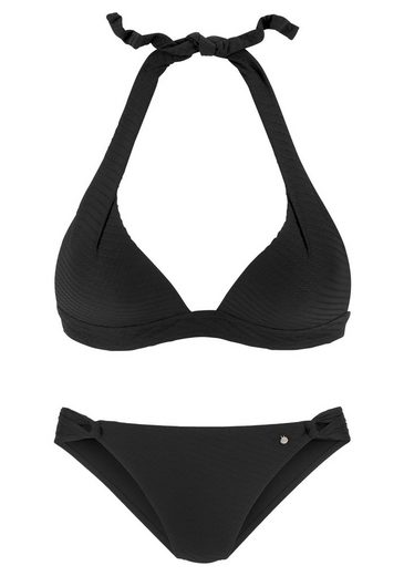 S.OLIVER Triangel-Bikini Cho mit Zierknoten mehr Zeitbegrenzte Promotion