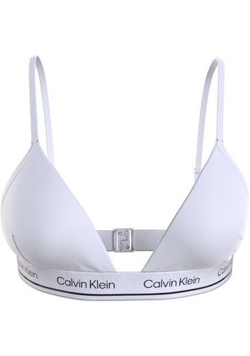CALVIN KLEIN SWIMWEAR Triangel-Bikini-Top TRIANGLE-RP mit Logoschriftzügen auf dem Unterband mehr Cyber Monday