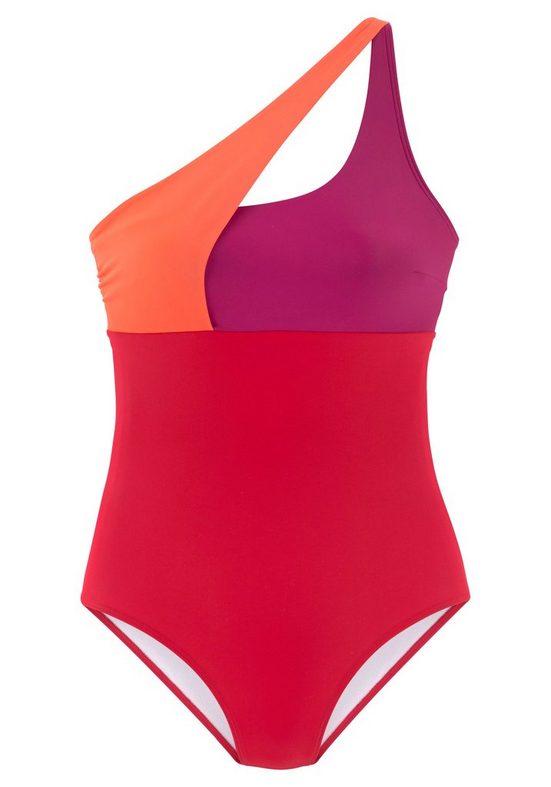 S.OLIVER Badeanzug Yella in modischer One-Shoulder Form mehr Muttertagsangebot