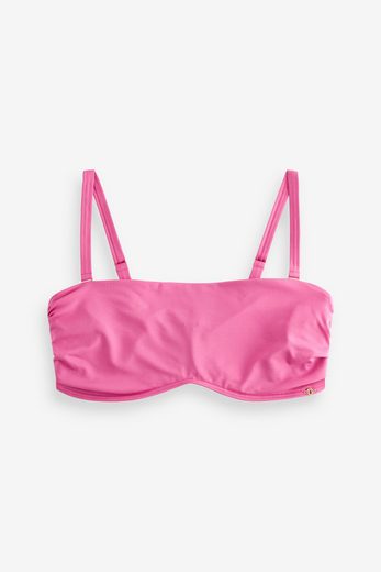 NEXT Bandeau-Bikini-Top Unwattierter, trägerloser Minimizer-Bikini, DD+ 1-St mehr Neueste Mode
