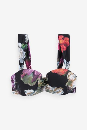 NEXT Bandeau-Bikini-Top Figurformendes, wattiertes Bandeau-Bikinitop 1-St mehr Bis zu 60% Rabatt