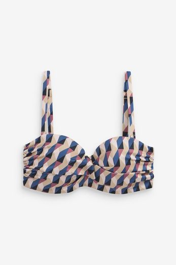 NEXT Bandeau-Bikini-Top Figurformendes, wattiertes Bandeau-Bikinitop 1-St mehr Bis zu 60% Rabatt