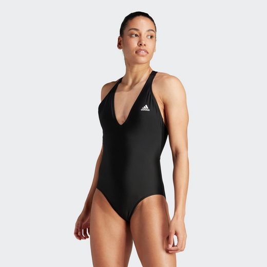 ADIDAS PERFORMANCE Badeanzug 3-STREIFEN 1-St mehr Sonderangebot der Fabrik