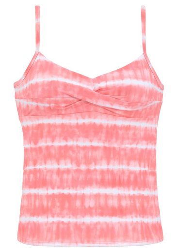 S.OLIVER Bügel-Tankini-Top Enja mit Batikdruck und Wickeloptik mehr Bis zu 55% Rabatt