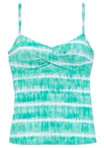 S.OLIVER Bügel-Tankini-Top Enja mit Batikdruck und Wickeloptik mehr Bis zu 55% Rabatt