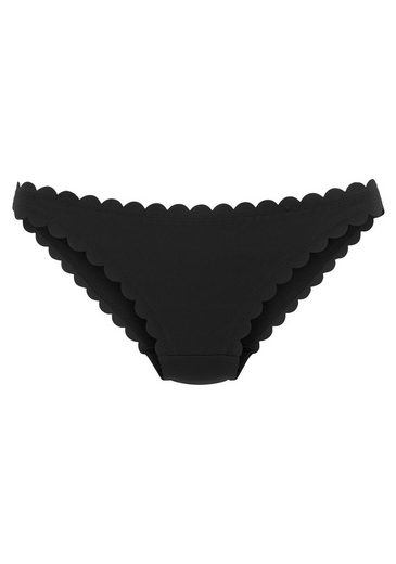 LASCANA Bikini-Hose Scallop in knapper Brasilien-Form mehr Fabrikladen