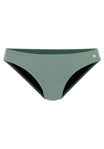 LASCANA Bikini-Hose Cana unifarben aus Strukturware mehr Schlussverkauf