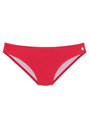 LASCANA Bikini-Hose Cana unifarben aus Strukturware mehr Günstiger Verkauf