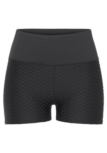 VIVANCE ACTIVE Shorts -Kurze Hose mit breitem Bund und Wabenoptik mehr Zeitlich begrenztes Angebot