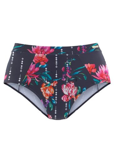 SUNSEEKER Highwaist-Bikini-Hose Modern mit floralem Design mehr Wochenangebot