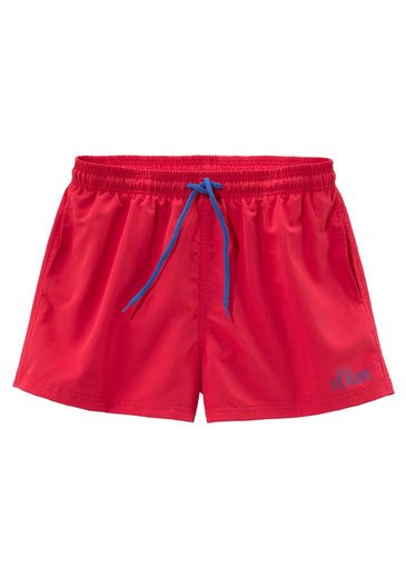 S.OLIVER Badeshorts mit komplementärem Farbdesign mehr Zeitbegrenzte Promotion