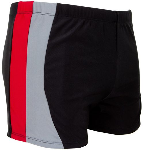 LUVANNI Boxer-Badehose Badehose Herren Schnelltrocknende Beachshorts Badeshorts enganliegend Schwimmhose Männer Shorts Hose mit Streifenmuster mehr Bis zu 50% Rabatt