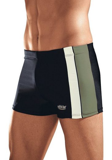 H.I.S Boxer-Badehose mit Kontrasteinsätzen mehr Sonderangebot der Fabrik