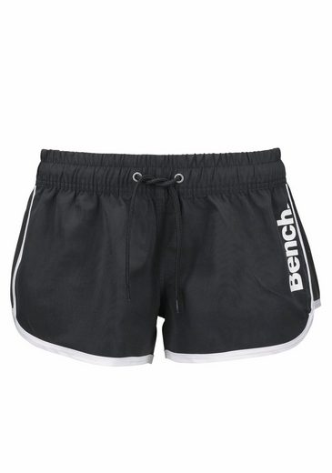 BENCH. Badeshorts aus Microfaser, mit Außenkordel, mit Gesäßtasche, mit Klettverschluss mehr Black Friday Preise