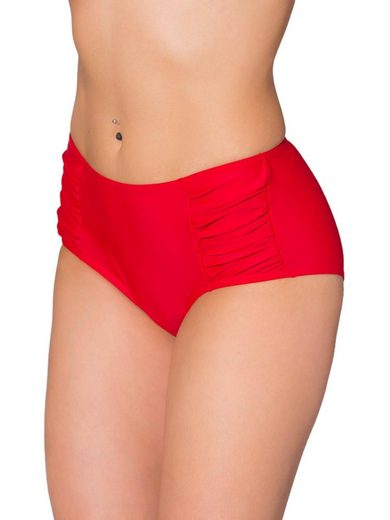 AQUARTI Bikini-Hose Aquarti Damen Bikinihose Hotpants mit seitlichen Raffungen mehr Online