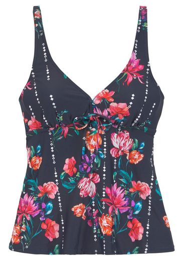 SUNSEEKER Bügel-Tankini-Top Modern mit Blumendruck mehr Blitzverkäufe