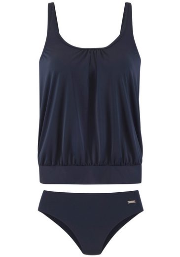LASCANA Oversize-Tankini Miederverstärkung am Cup, Unterbrustgummi rundum, verstellbare Träger mehr Saisonschlussverkauf