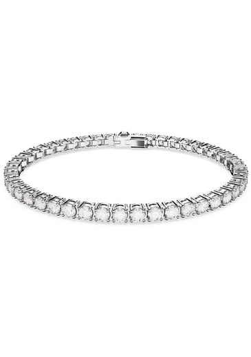SWAROVSKI Tennisarmband Matrix, Rundschliff mit Swarovski® Kristall mehr Tiefpreis