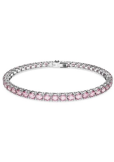 SWAROVSKI Tennisarmband Matrix, Rundschliff mit Swarovski® Kristall mehr Tiefpreis