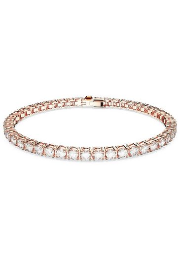 SWAROVSKI Tennisarmband Matrix, Rundschliff mit Swarovski® Kristall mehr Tiefpreis