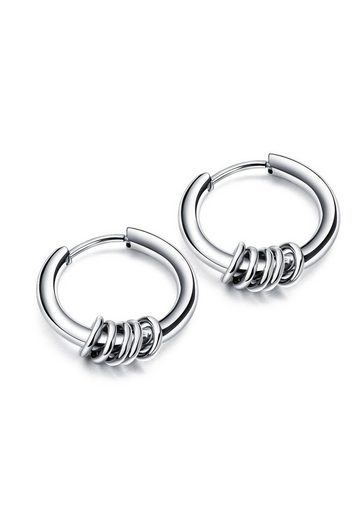 FIRETTI Paar Creolen Schmuck Geschenk, Circles Einhänger abnehmbar mehr Letzter Tag