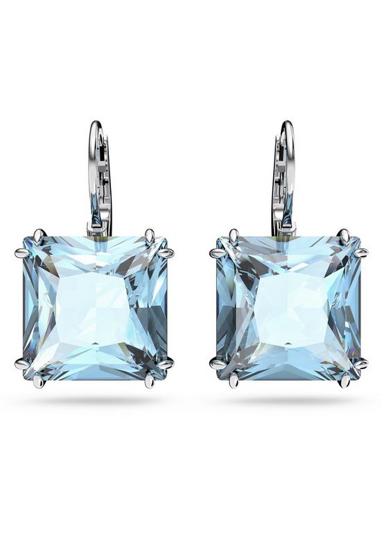 SWAROVSKI Paar Ohrhänger Millenia, Quadrat-Schliff, Kissenschliff, 5619472, 5619494, 5636564 mit Swarovski® Kristall mehr Speichern exportieren